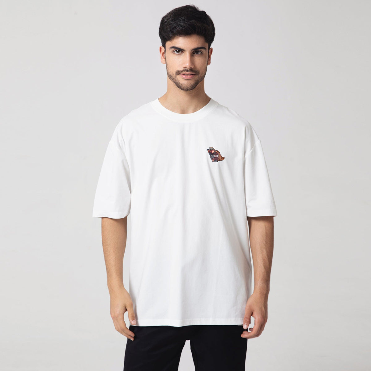 Printed Casual T.Shirt for Men Image