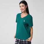 Printed Casual T.Shirt for Women Image