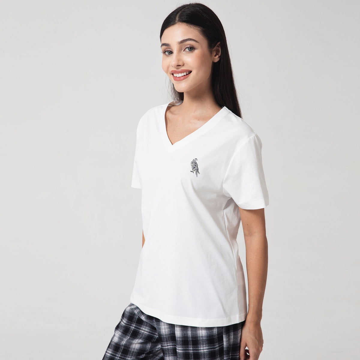 Printed Casual T.Shirt for Women Image