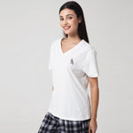 Printed Casual T.Shirt for Women Image