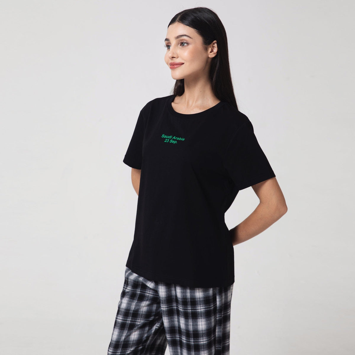 Printed Casual T.Shirt for Women Image