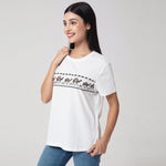 Printed Casual T.Shirt for Women Image
