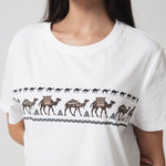 Printed Casual T.Shirt for Women Image