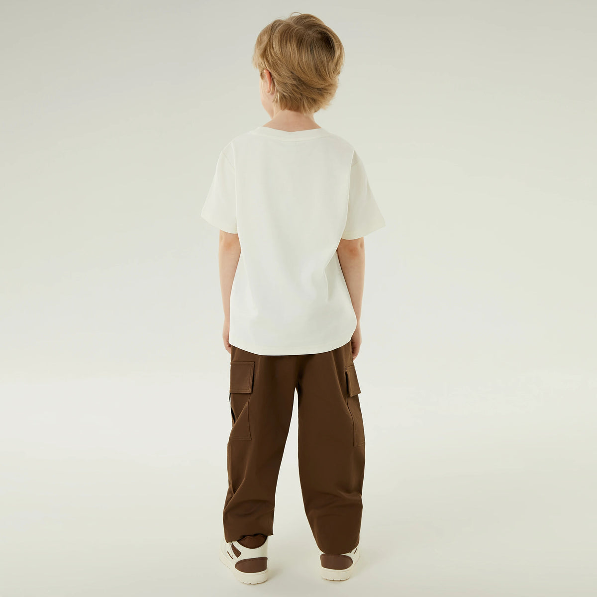 تيشيرت كاجوال مزين بطباعة للأولاد