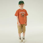 تيشيرت كاجوال مزين بطباعة للأولاد