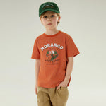 تيشيرت كاجوال مزين بطباعة للأولاد