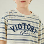 تيشيرت كاجوال مخطط للأولاد