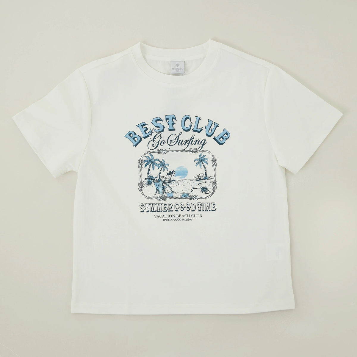 تيشيرت كاجوال مزين بطباعة للأولاد