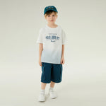 تيشيرت كاجوال مزين بطباعة للأولاد