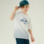 تيشيرت كاجوال مزين بطباعة للأولاد