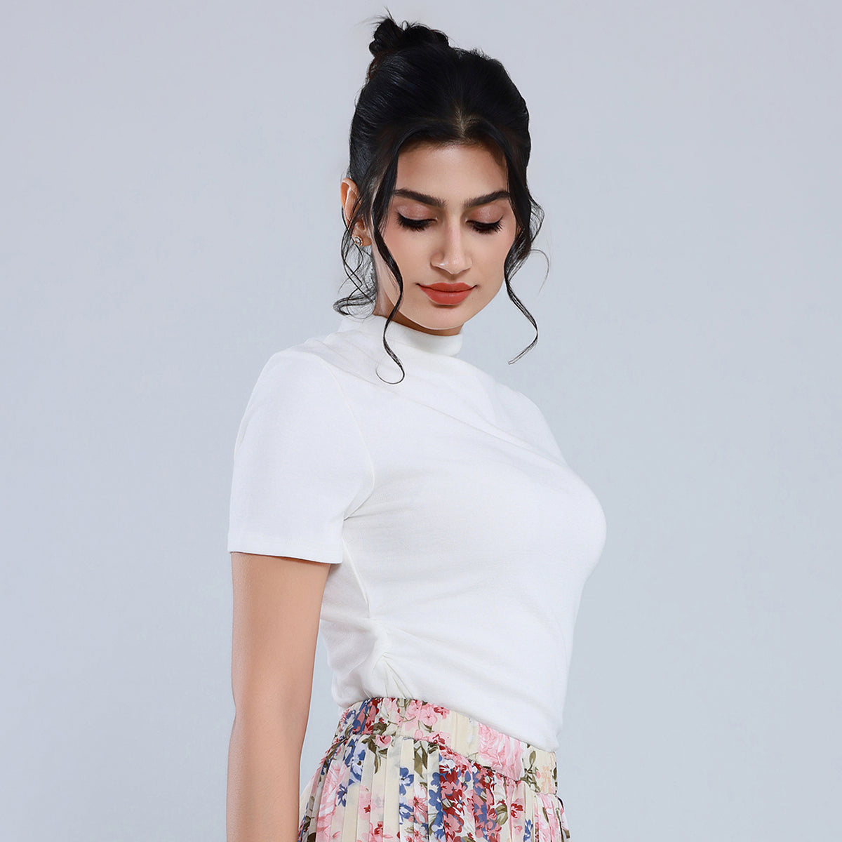 Elegant Plain T.Shirt for Women