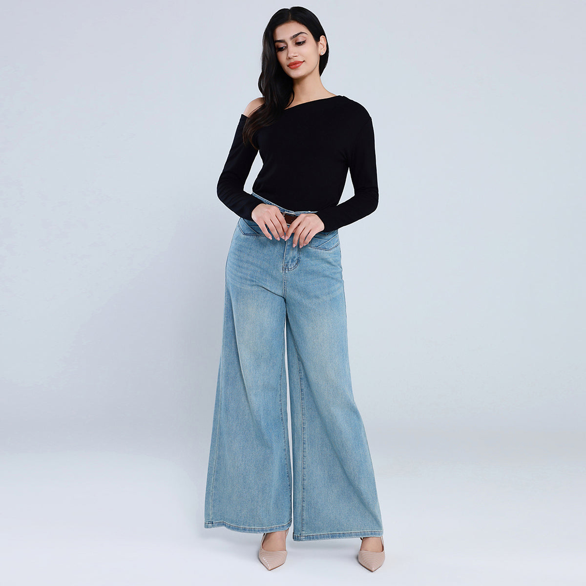 Elegant Plain T.Shirt for Women