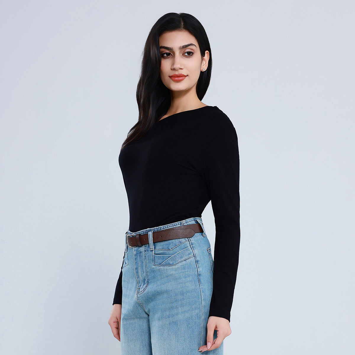 Elegant Plain T.Shirt for Women