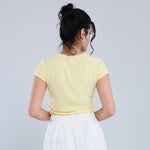 Elegant Plain T.Shirt for Women