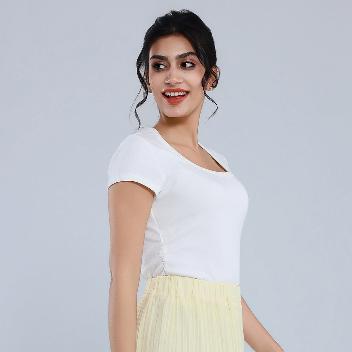 Elegant Plain T.Shirt for Women