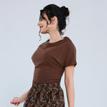 Elegant Plain T.Shirt for Women