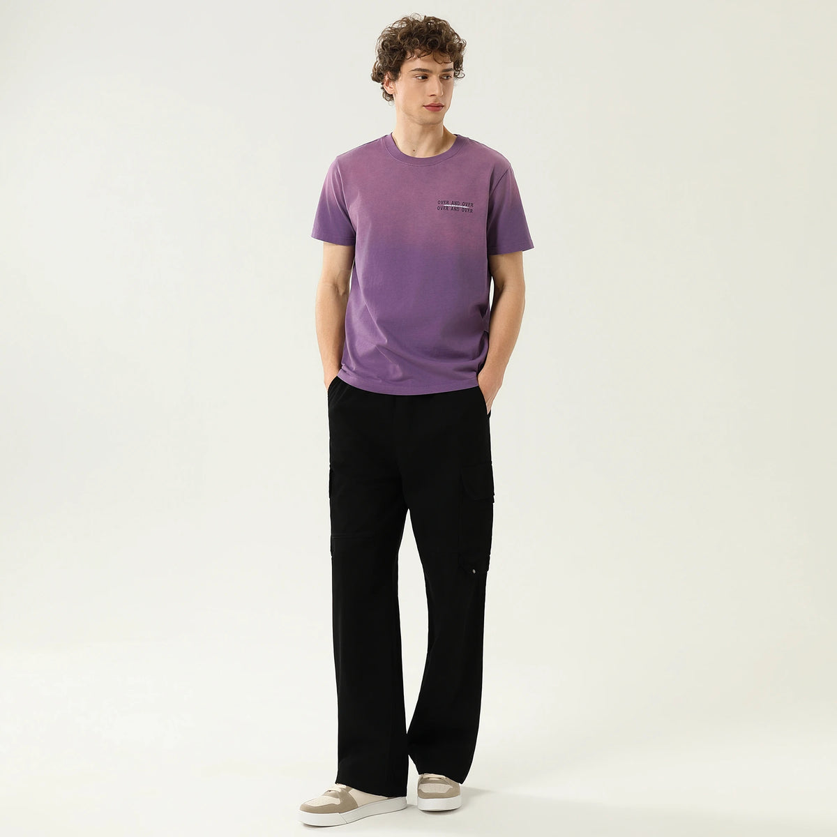 Casual Dip-Dye T.Shirt for Men