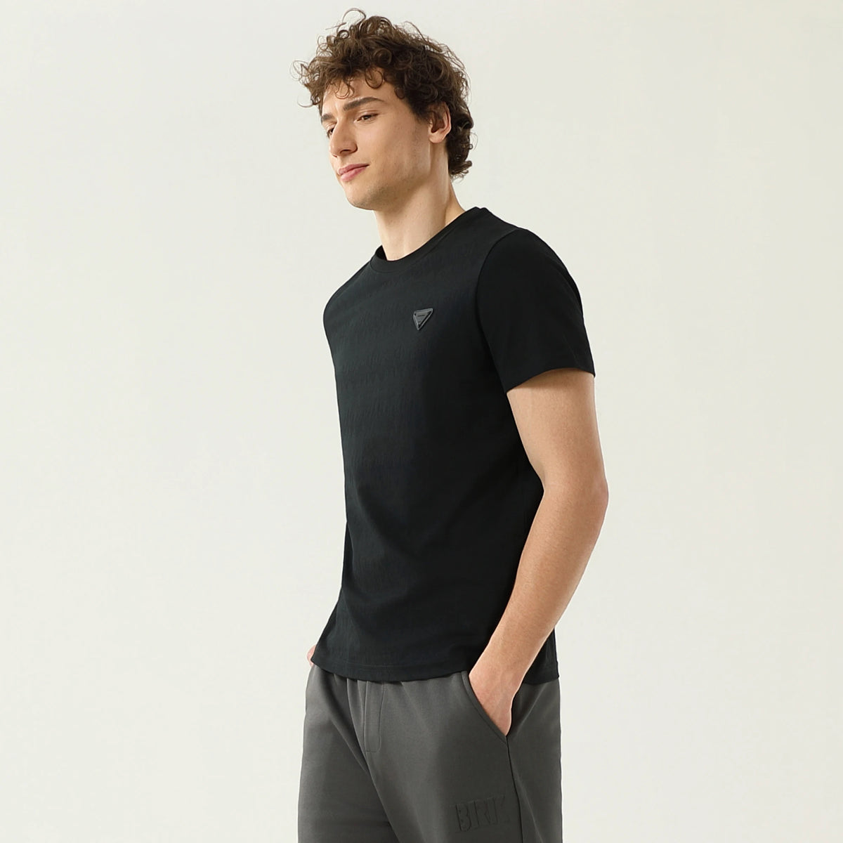 Casual Badge T.Shirt for Men