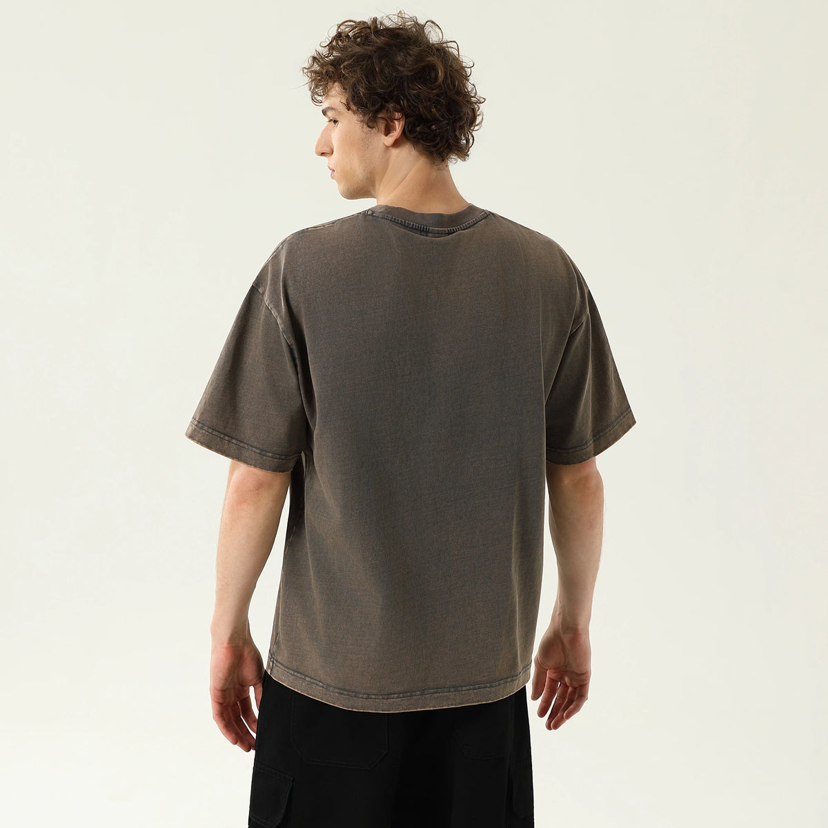 Casual Sandwash T.Shirt for Men