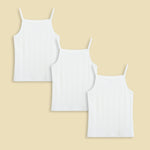 Jacquard Tank Top-3Pc For Girls