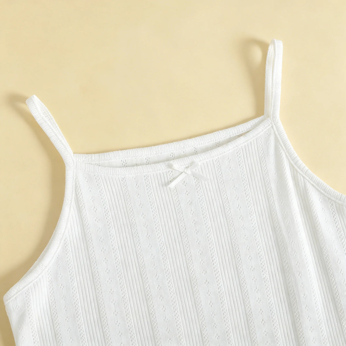 Jacquard Tank Top-3Pc For Girls
