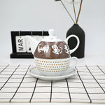 370Ml Coffee Teapot 4 Sets Multicolors Image