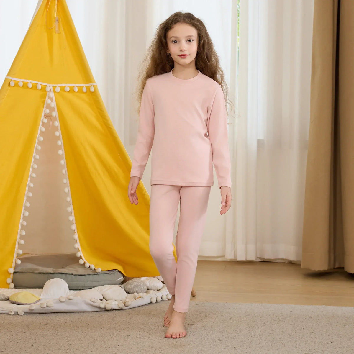 Solid Thermal Set-2Pc for Girls Image