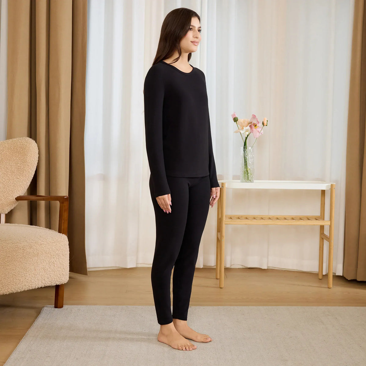 Plain Thermal Set-2Pc for Women Image