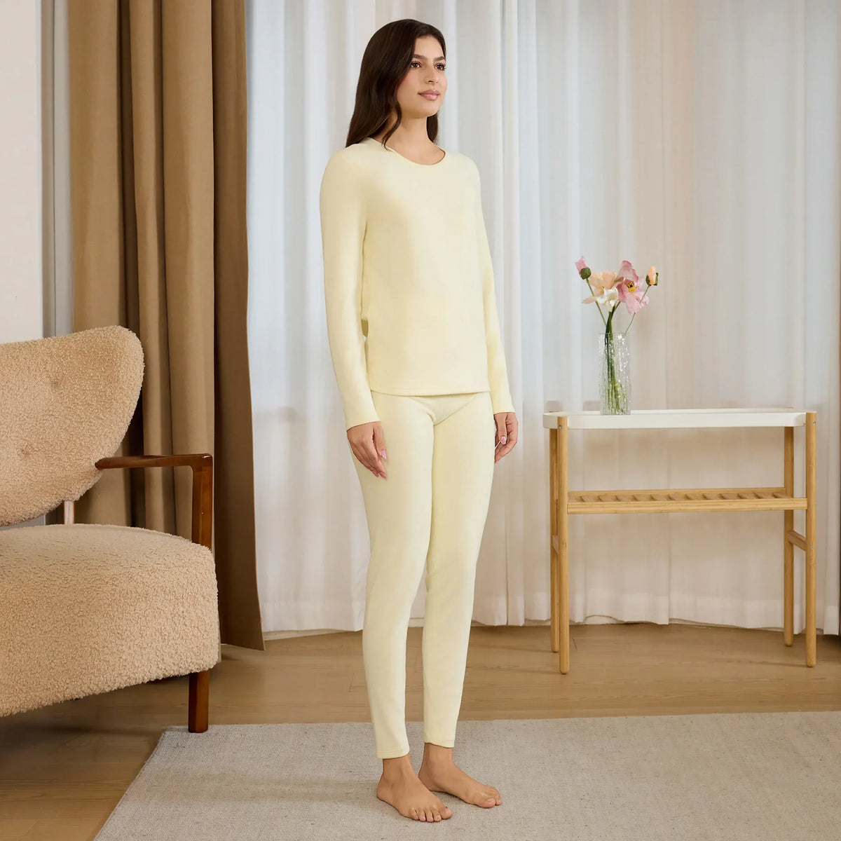 Plain Thermal Set-2Pc for Women Image