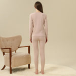 Striped Thermal Set 2Pc for Women