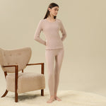 Striped Thermal Set 2Pc for Women