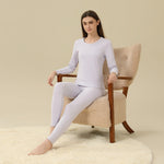 Striped Thermal Set 2Pc for Women