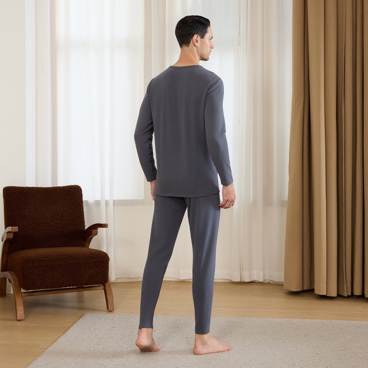 Plain Thermal Set 2Pc for Men