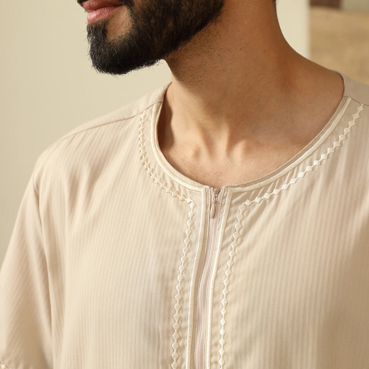 Embroidery Thoub For Men