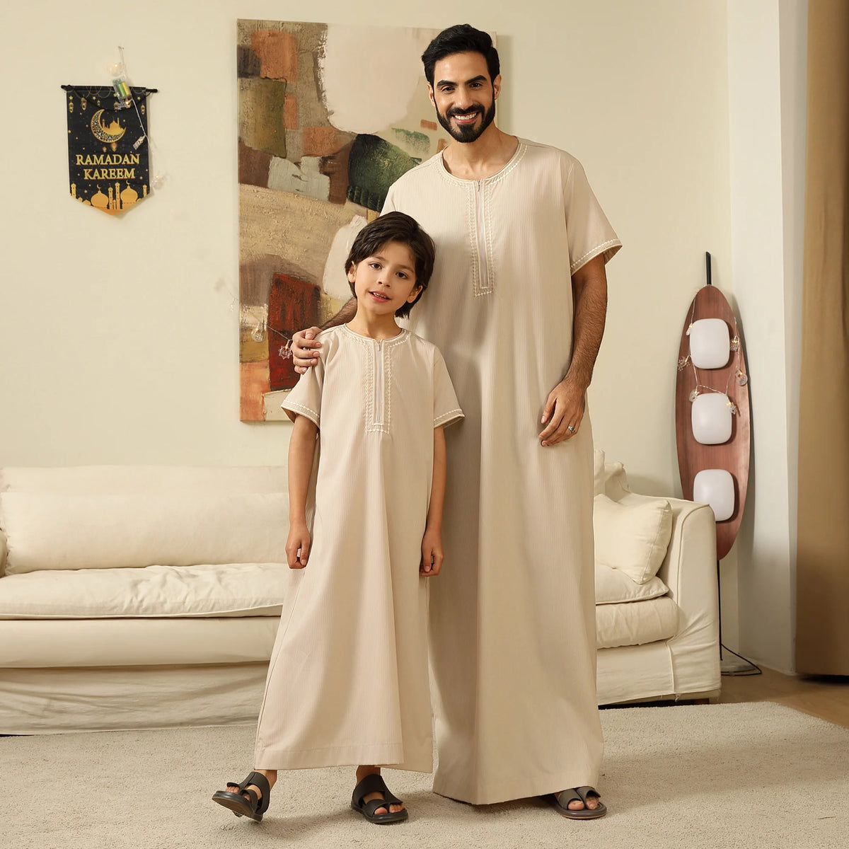 Embroidery Thoub For Men