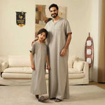 Solid Thoub For Boys