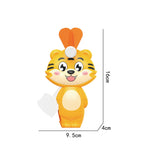 Free Multicolor Tiger Hand Pressure Fan Image