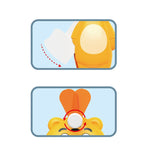 Tiger Hand Pressure Fan Image