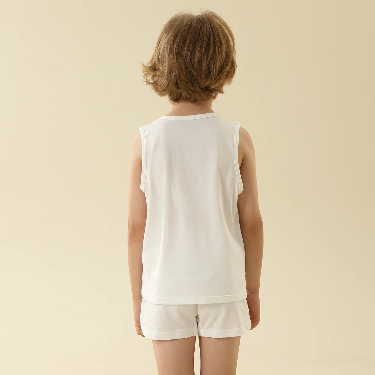Plain Vest-3Pc For Boys