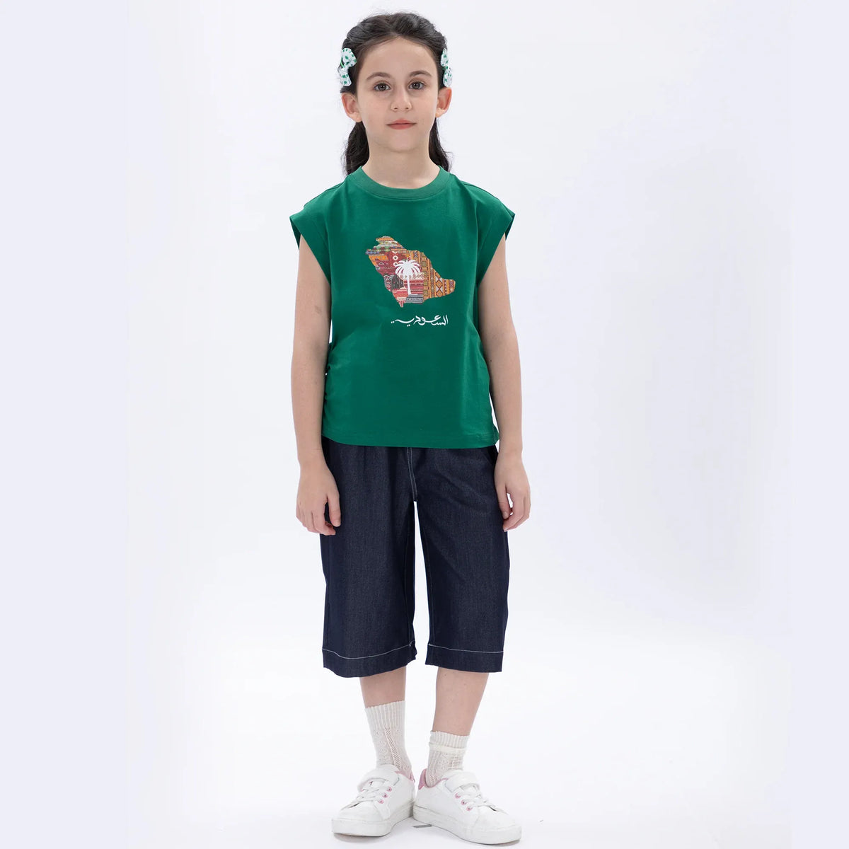 Printed Casual Vest for Girls Image