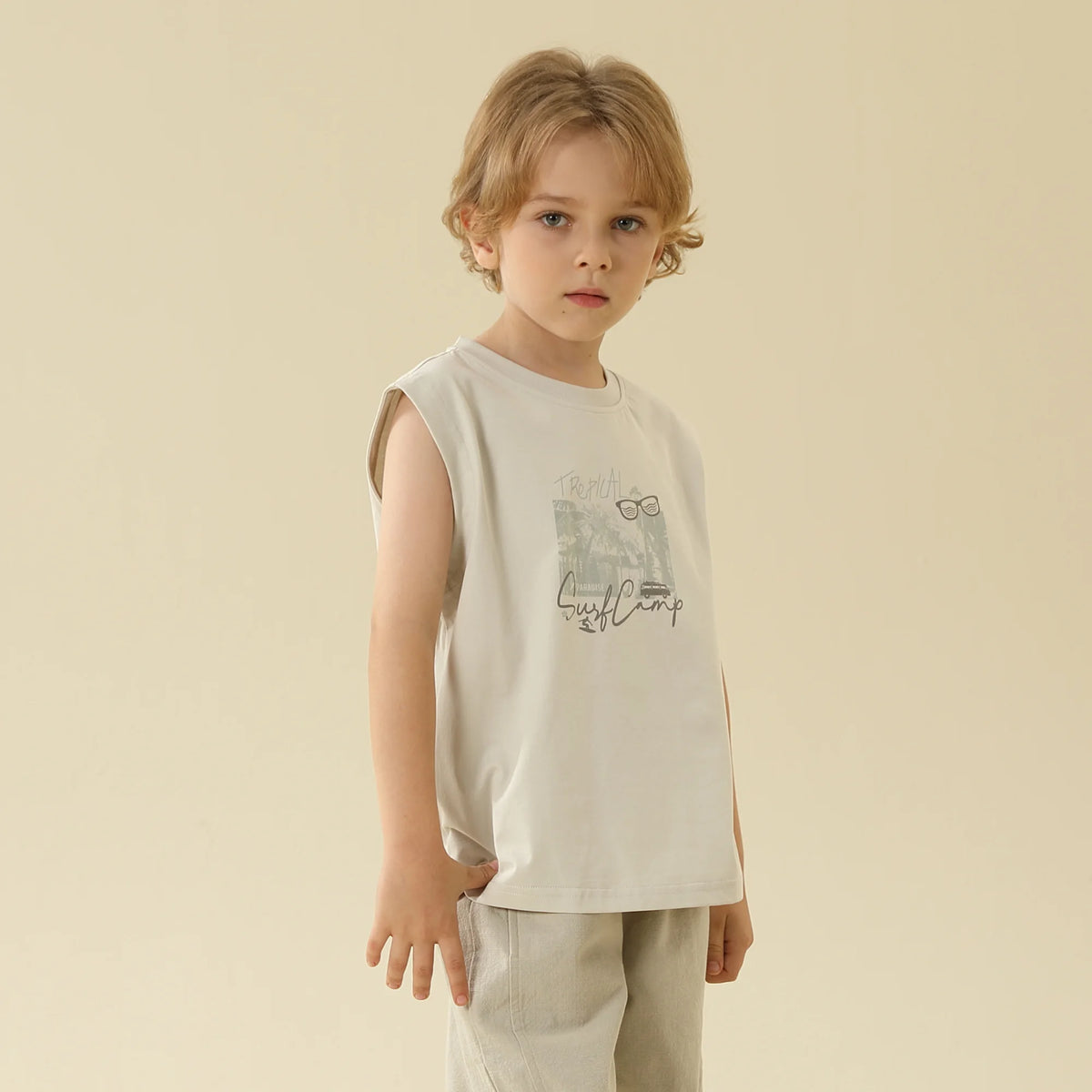 Printed Vest For Boys