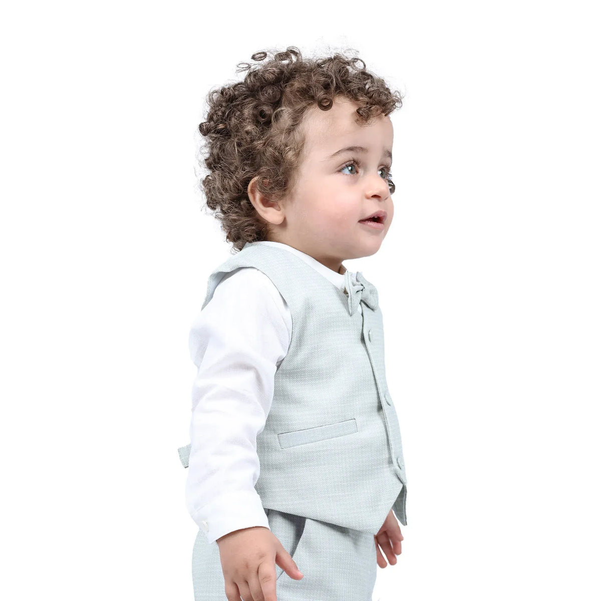 Solid Formal Waistcoat For Baby boy Image