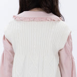 Casual Jacquard Waistcoat for Girls Image