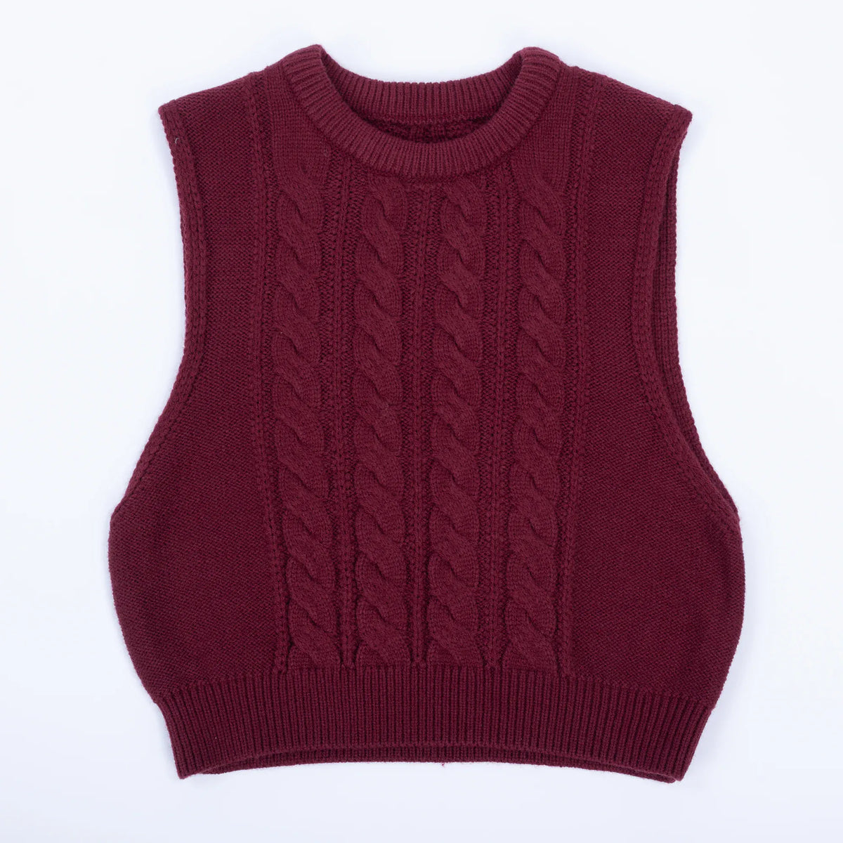 Casual Jacquard Waistcoat for Girls Image