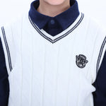 Casual Badge Waistcoat for Boys Image