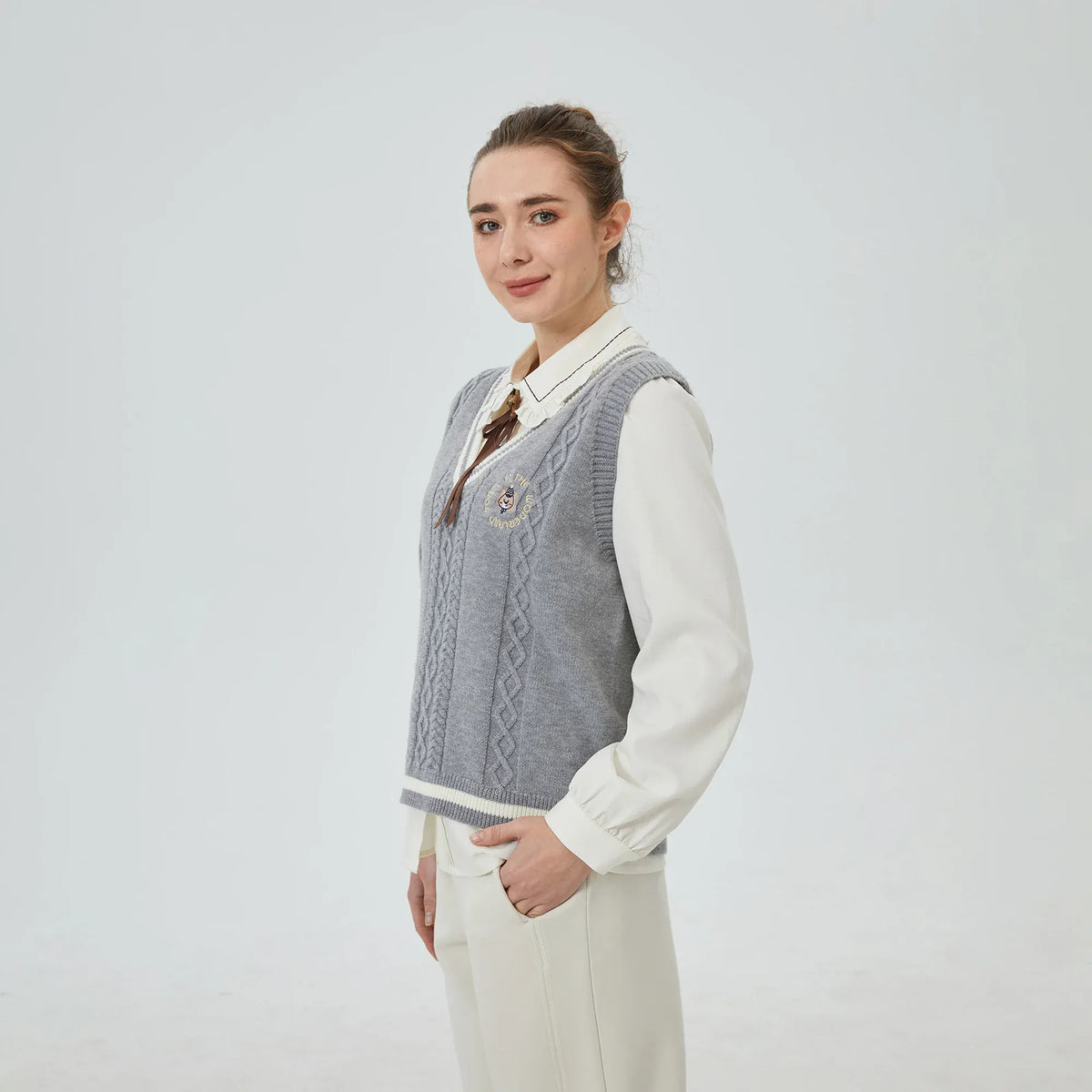 Embroidery Waistcoat for Women Image