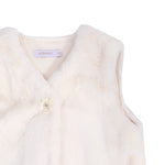 Casual Solid Waistcoat for Girls Image