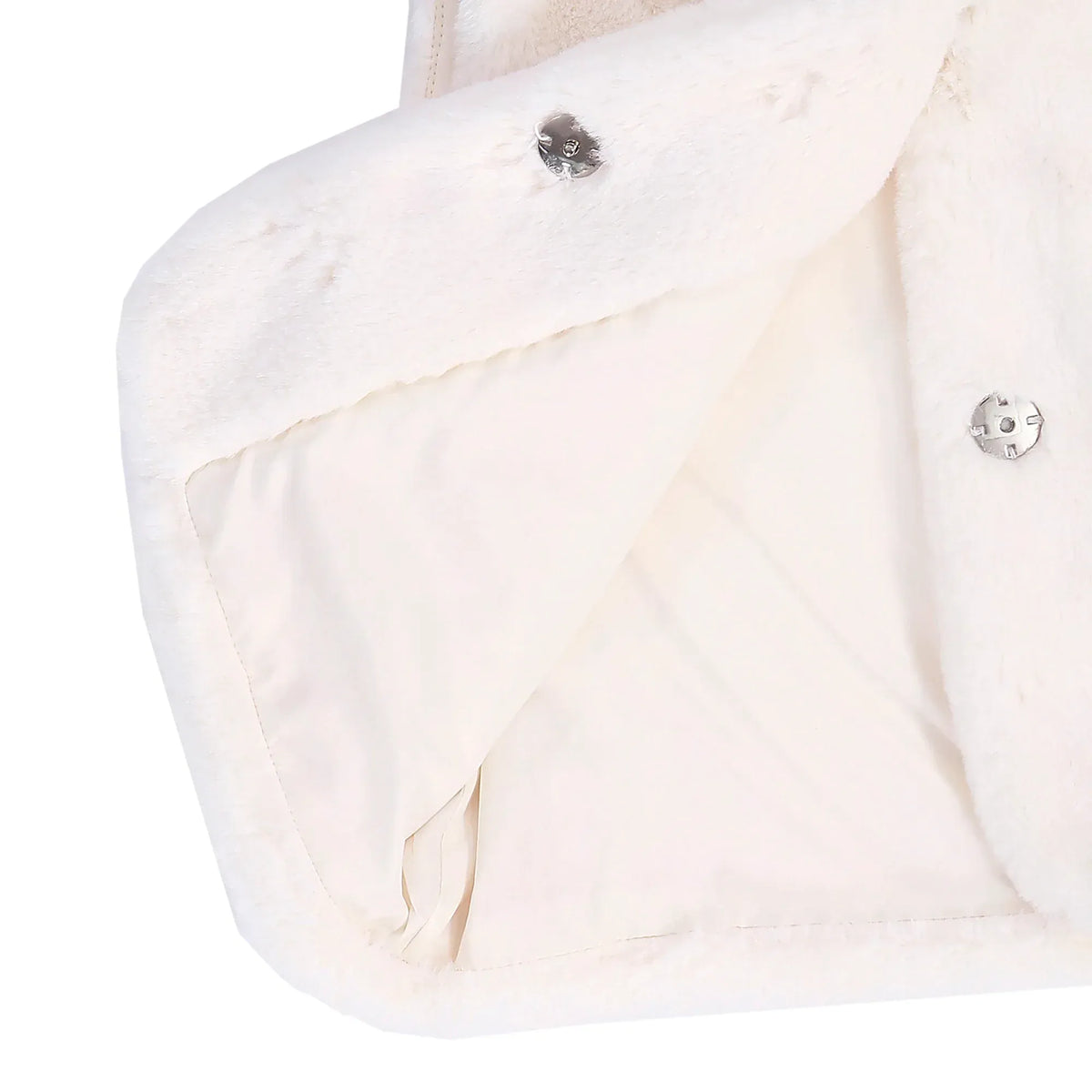 Casual Solid Waistcoat for Girls Image