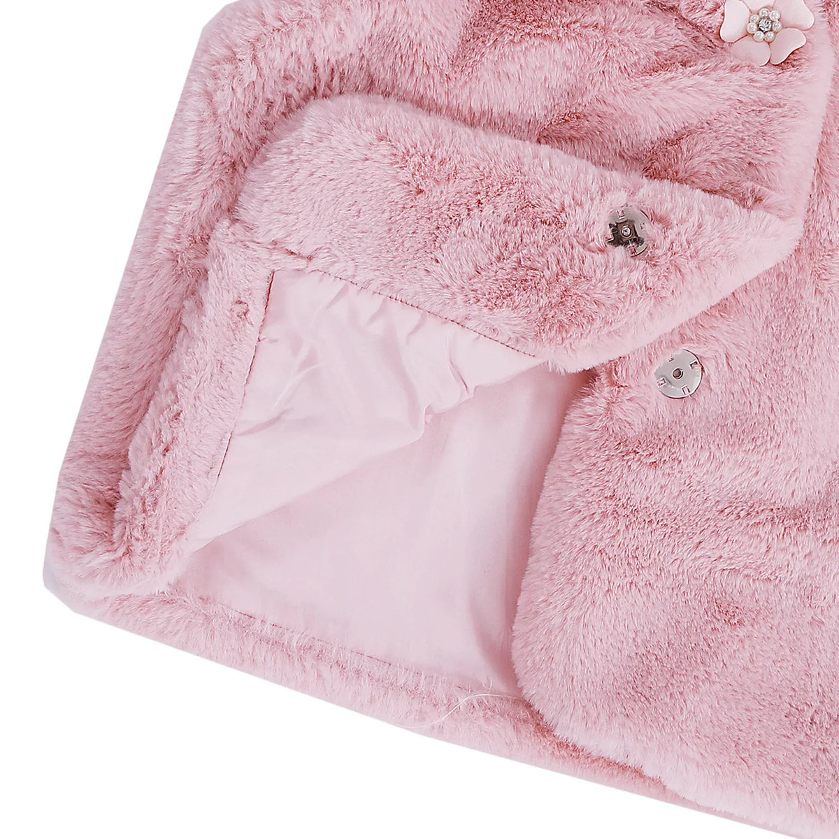 Casual Solid Waistcoat for Girls Image