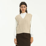 Elegant Jacquard Waistcoat for Women Image